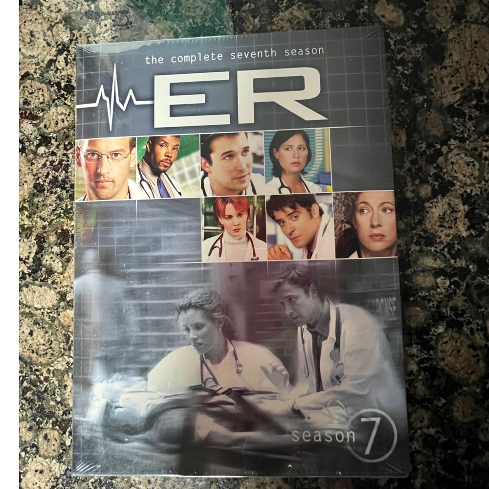 ER The Complete Seventh Season 7 DVD Box Set New Sealed 111959 Widescreen